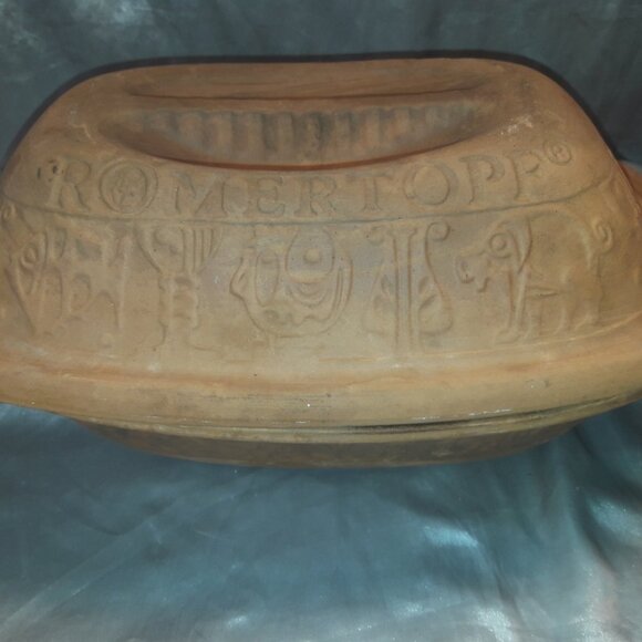 ROMERTOPF Clay Baker German Terracotta Baking Dish Roaster Casserole Model 111 - Picture 8 of 16